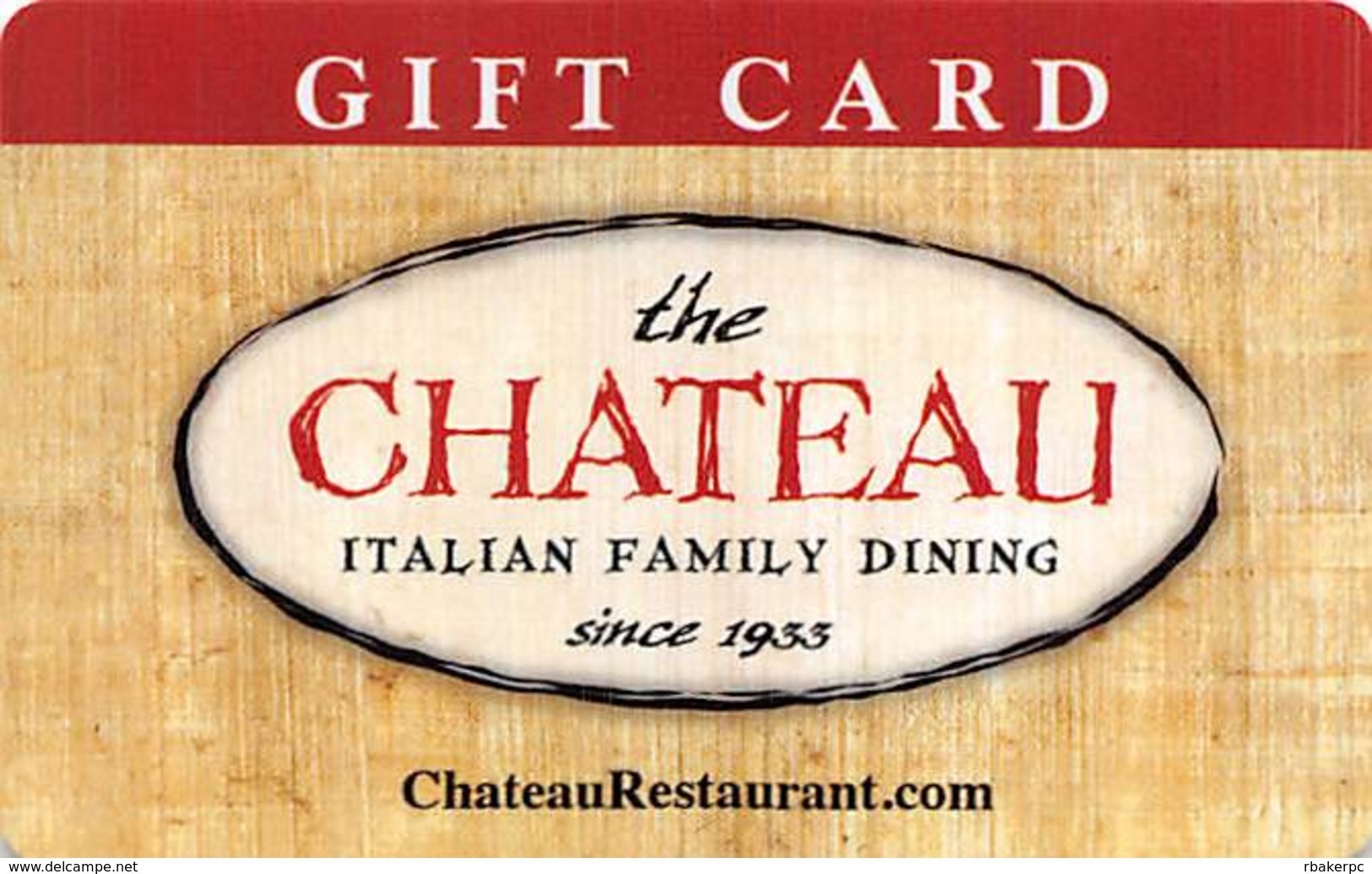 Cateau Italian Family Dining Gift Card - Gift Cards