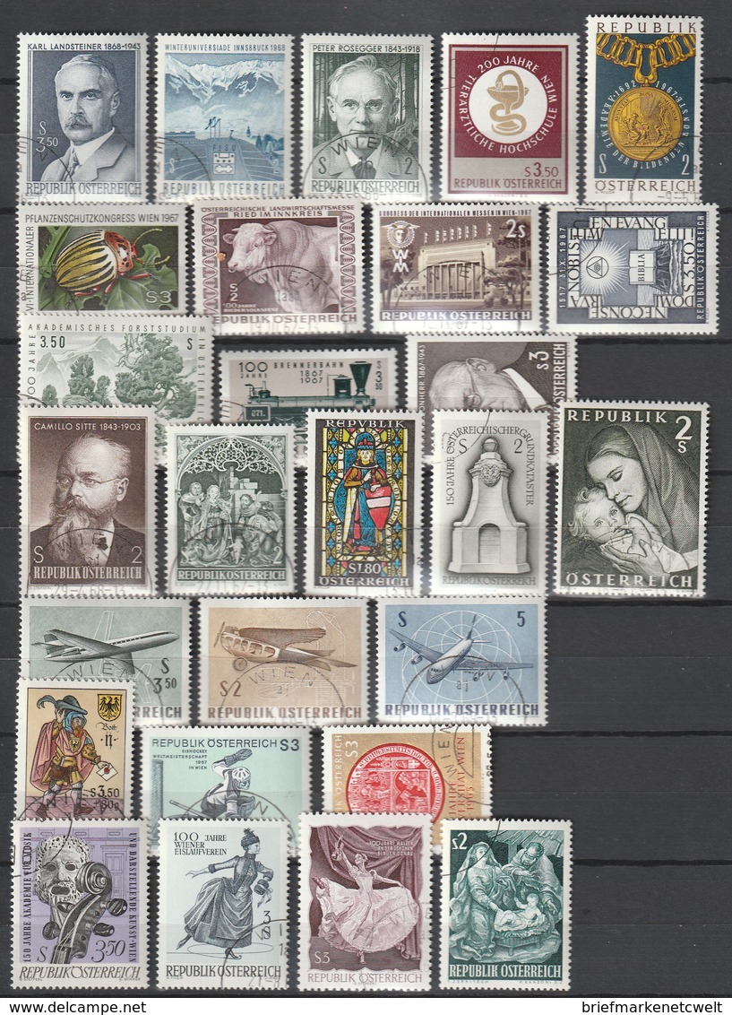 Oesterreich / Int. Lot O < Guenstig > (5019) - Lots & Kiloware (mixtures) - Max. 999 Stamps