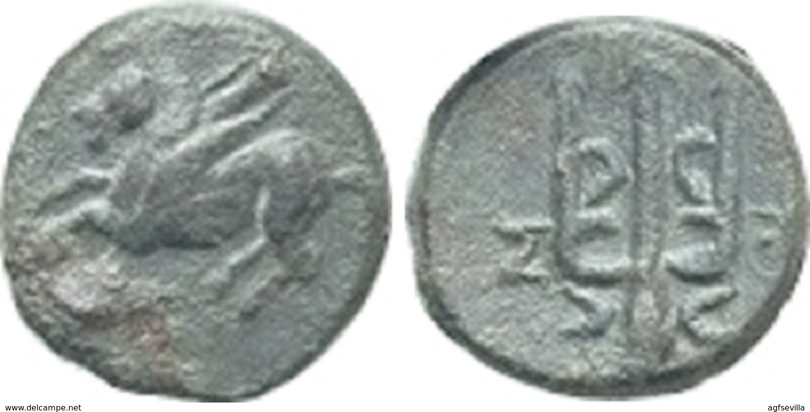 GRECIA ANTIGUA. CORINTIO. 350 Ac. GREEK COIN - Griegas