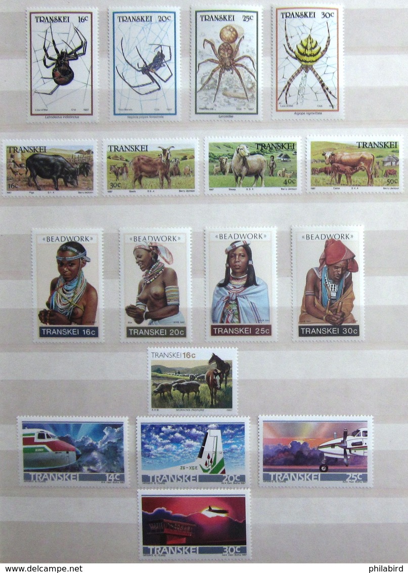 TRANSKEI              Timbres De 1987           N° 197/213                    NEUF** - Transkei