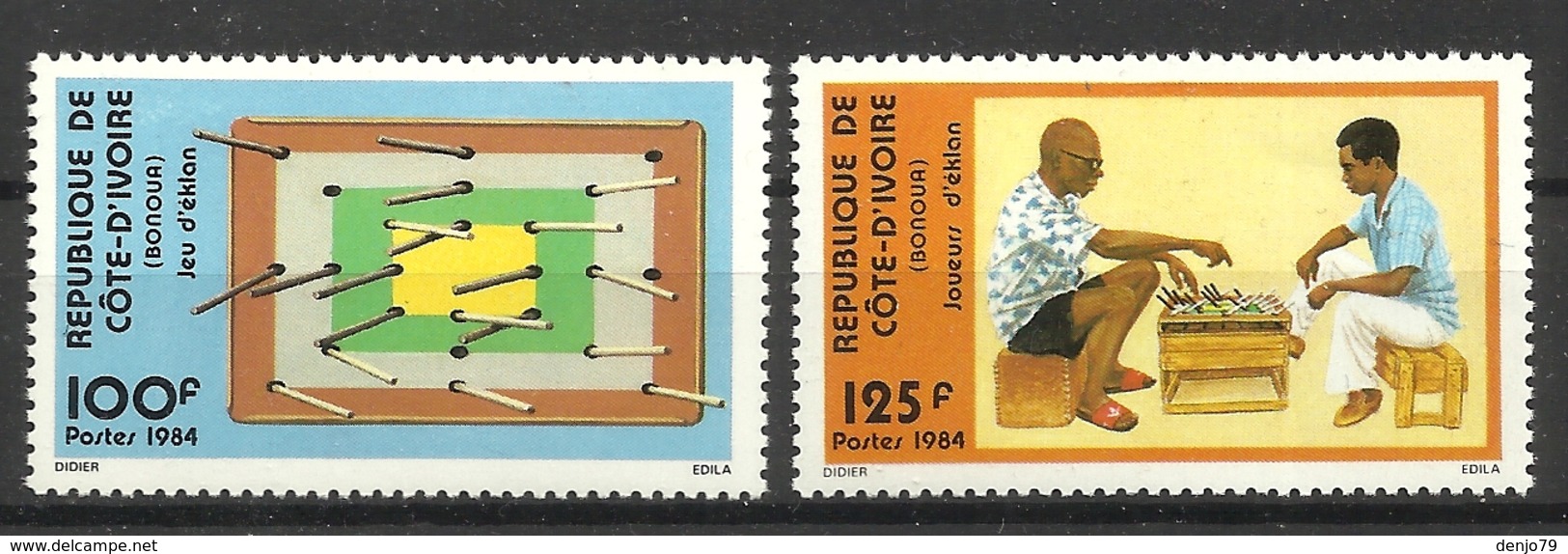 IVORY COAST COTE D' IVOIRE 1984  EKLAN GAME MNH - Ivory Coast (1960-...)