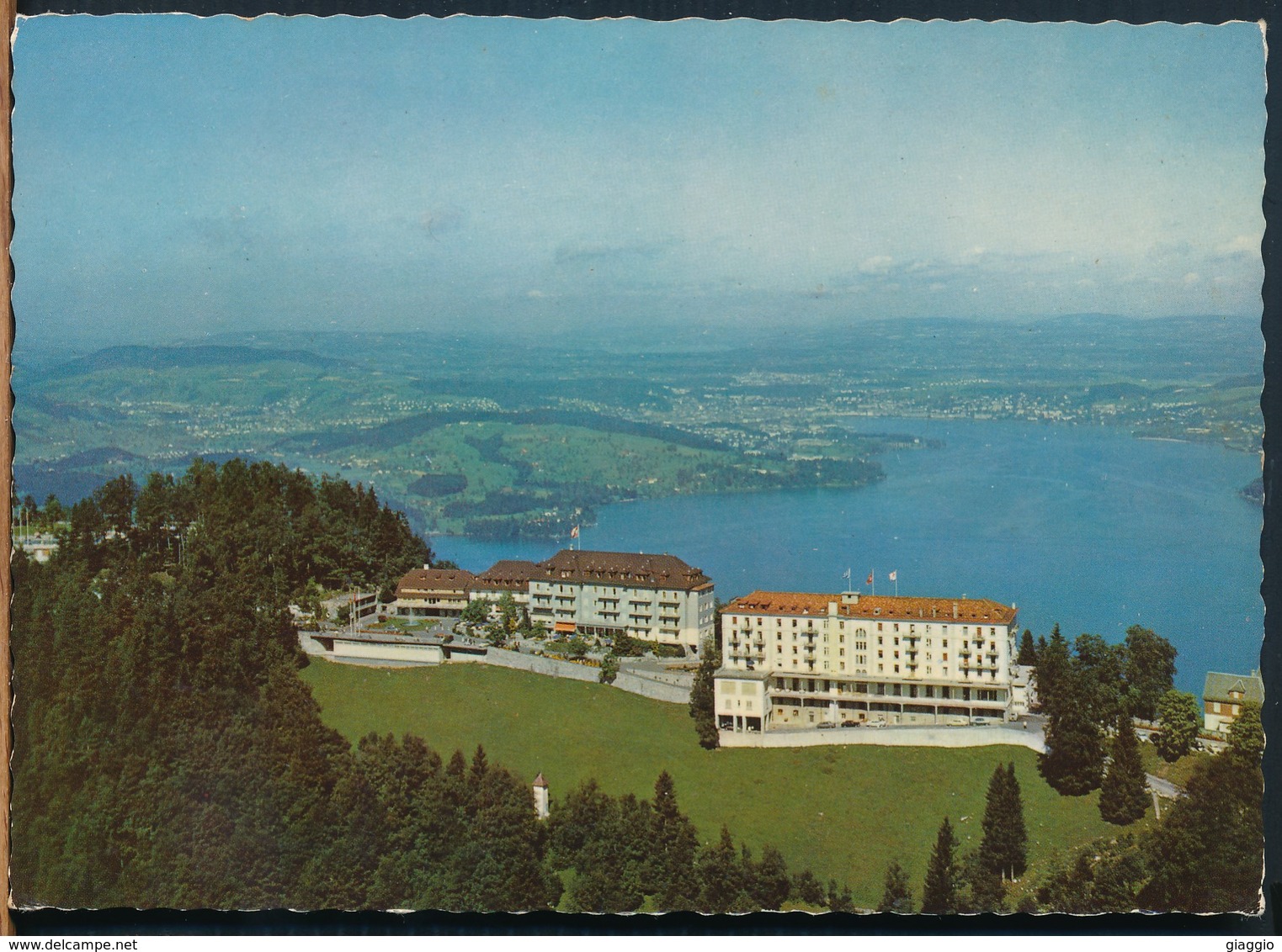 °°° 16988 - SVIZZERA - NW - TEILANSICHT DER BURGENSTOCK HOTELS - 1968 With Stamps °°° - Sonstige & Ohne Zuordnung