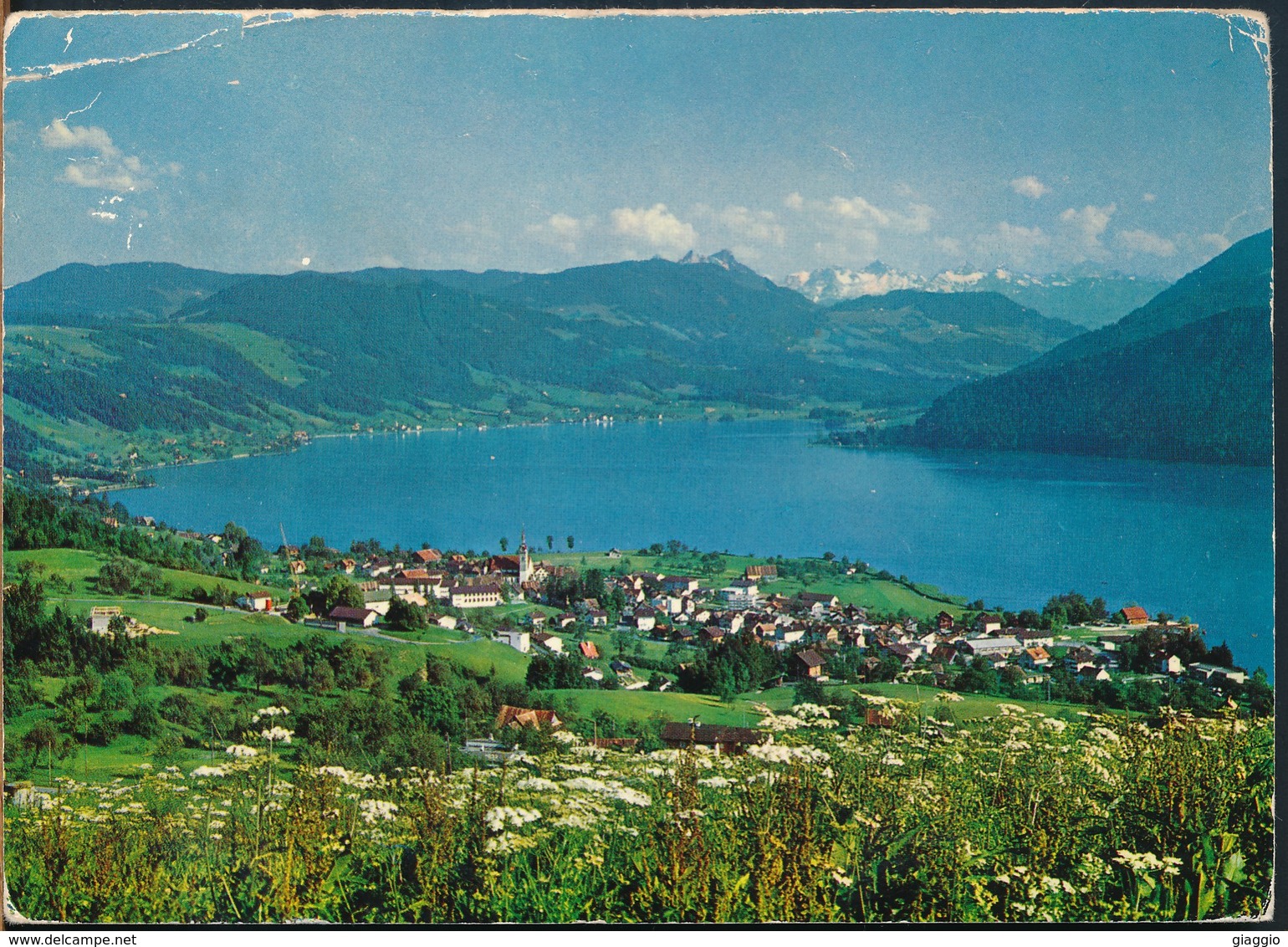 °°° 16993 - SVIZZERA - ZG - OBERAGERI - 1969 With Stamps °°° - Oberägeri