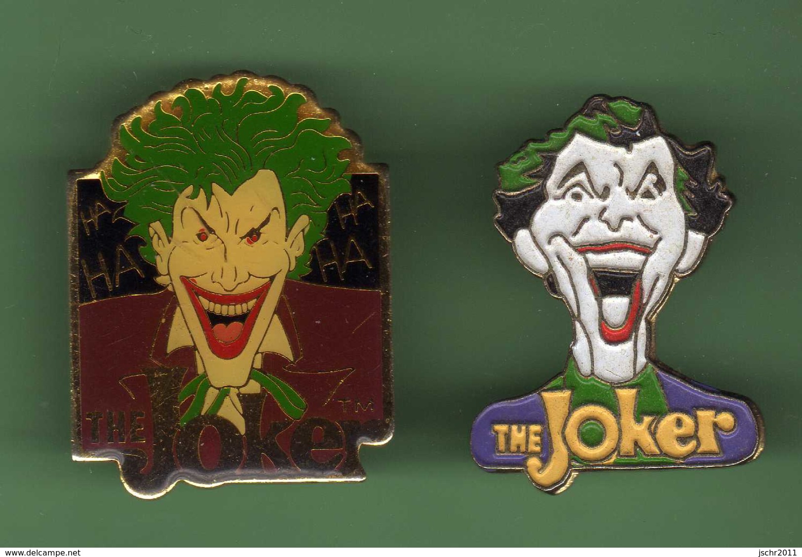 CINEMA *** BATMAN - THE JOKER *** Lot De 2 Pin's Differents *** 2048 - Kino