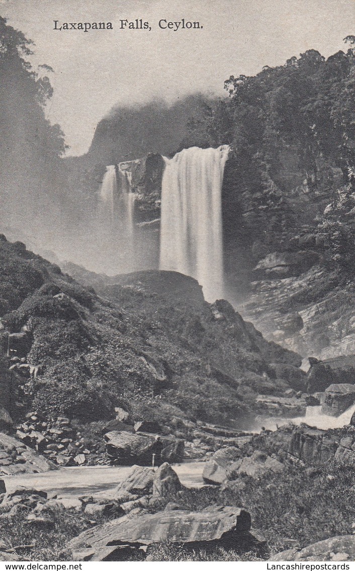 Postcard Laxapana Falls Ceylon [ Sri Lanka ] My Ref  B13876 - Sri Lanka (Ceylon)