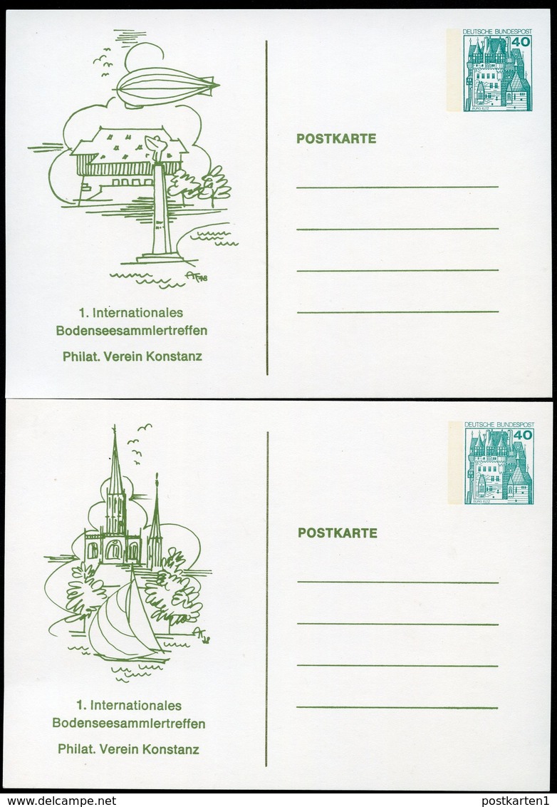 Bund PP100 B2/010 KONSTANZ SAMMLERTREFFEN 1978  NGK 6,00 € - Cartes Postales Privées - Neuves