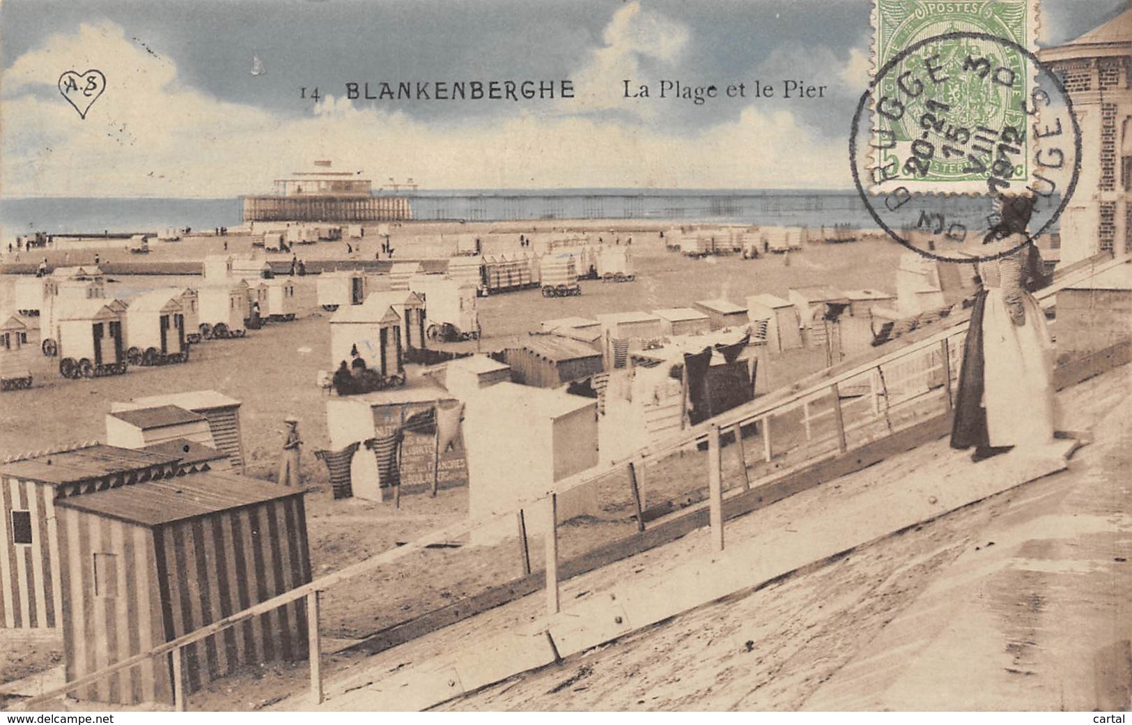 BLANKENBERGHE - La Plage Et Le Pier - Blankenberge