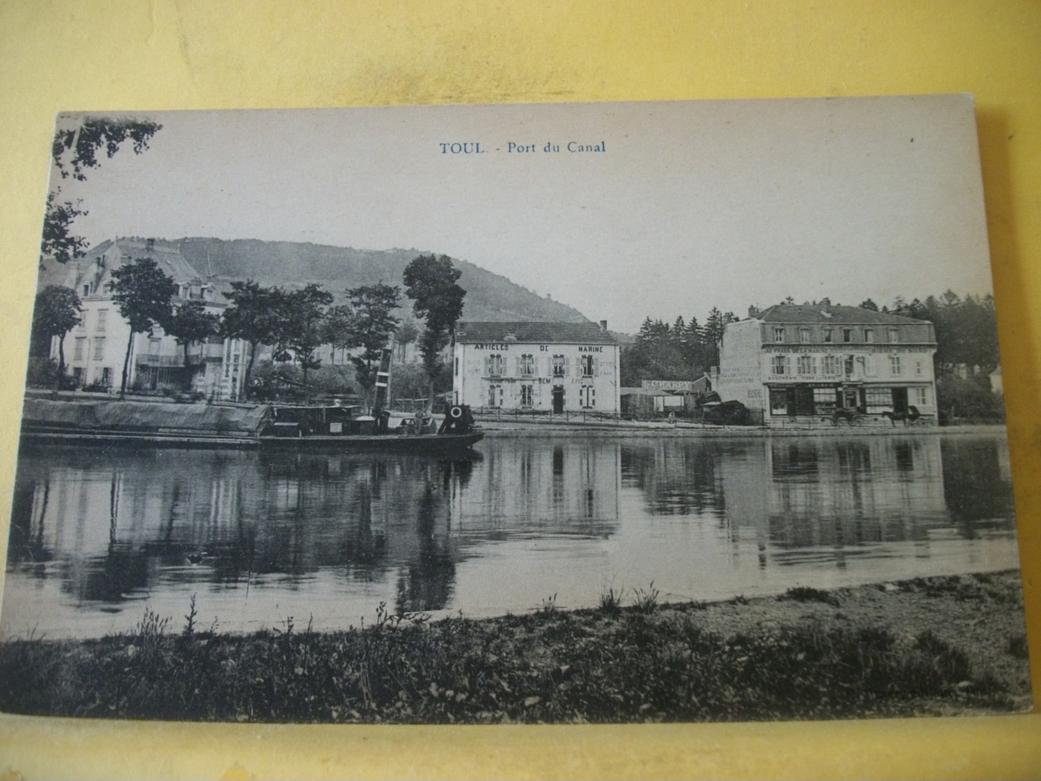 54 1096 CPA - 54 TOUL - PORT DU CANAL - ANIMATION - Toul