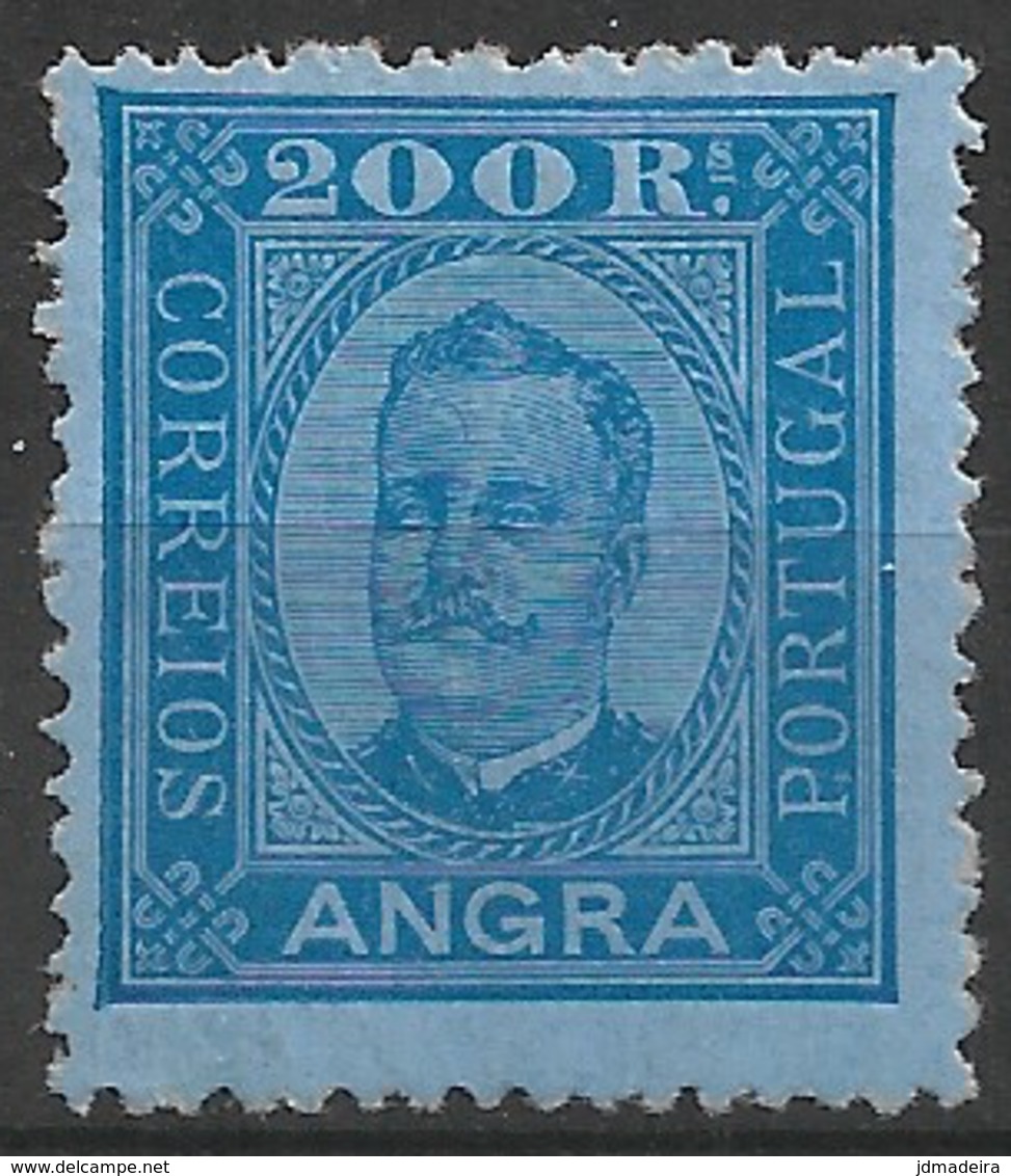 Angra – 1892 King Carlos 300 Réis Mint - Angra