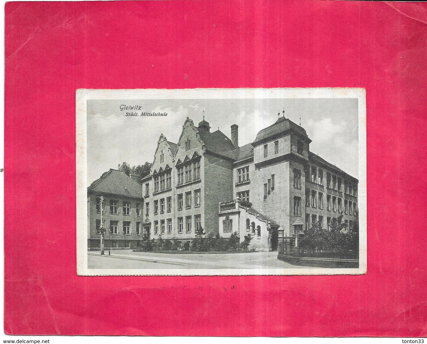 ALLEMAGNE -  GLEIWITZ - Stadt Mittelschule - BARA - - Unclassified