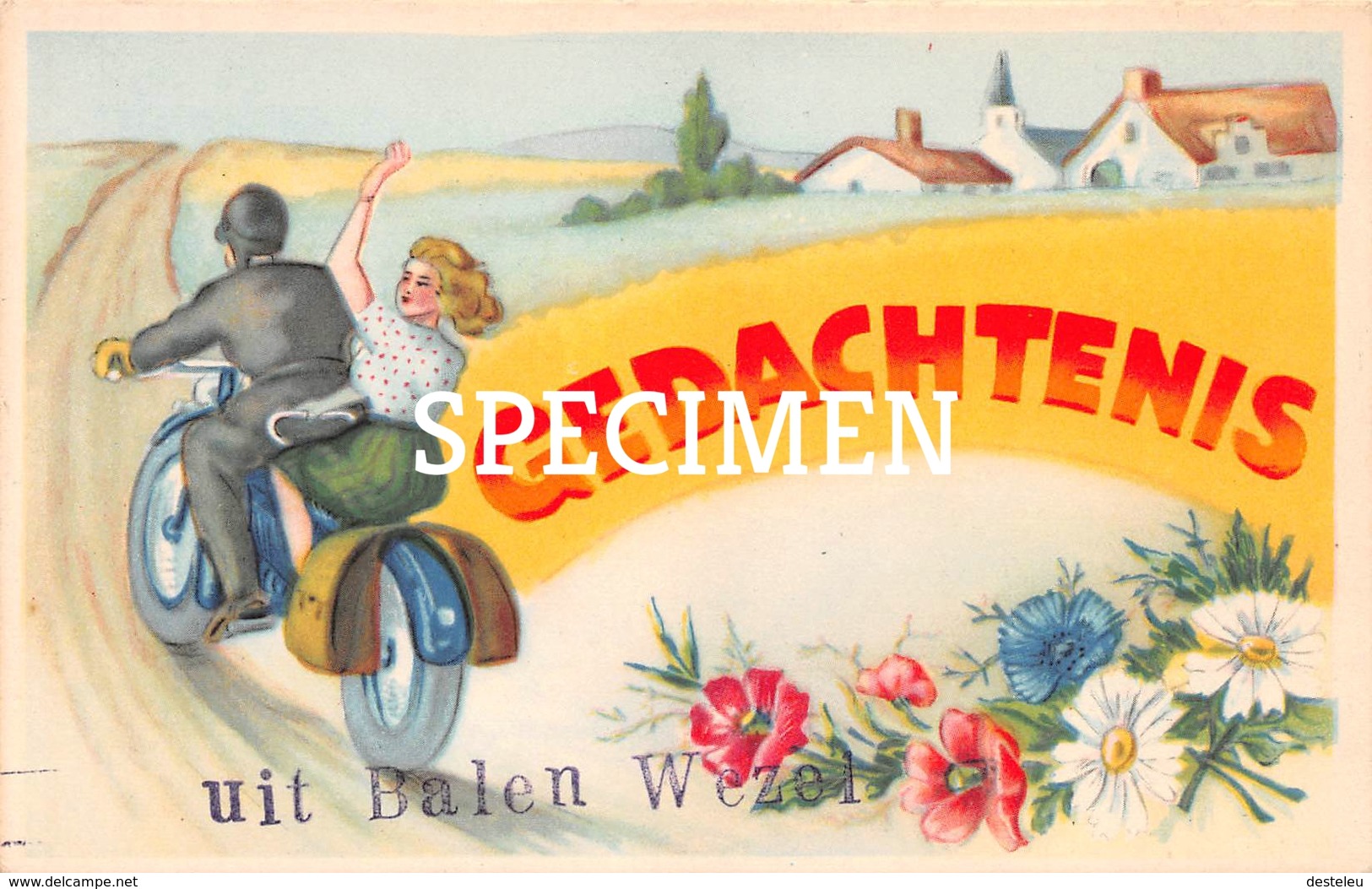 Gedachtenis Uit Balen-Wezel - Balen