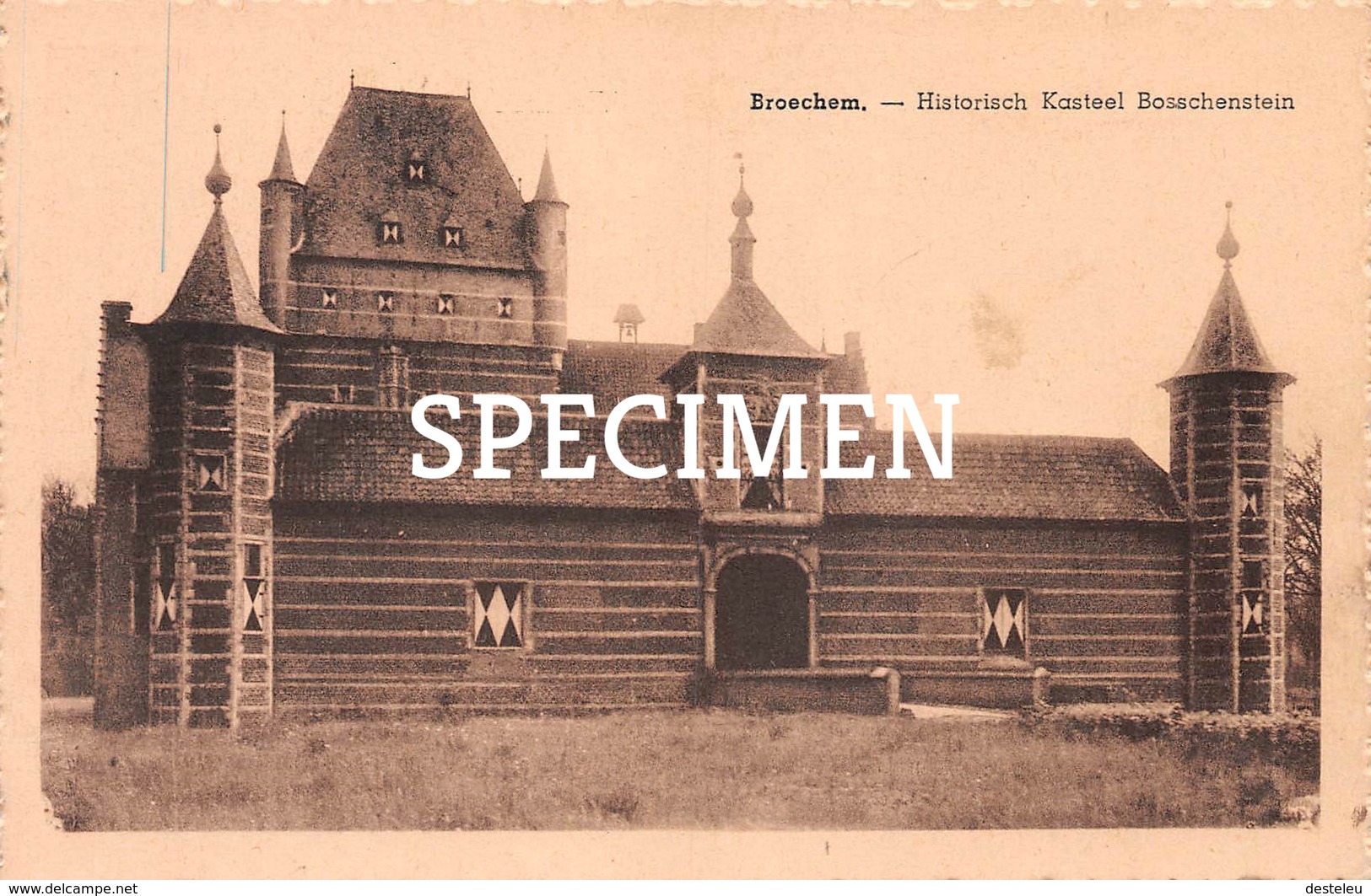 Historisch Kasteel Bosschenstein - Broechem - Ranst