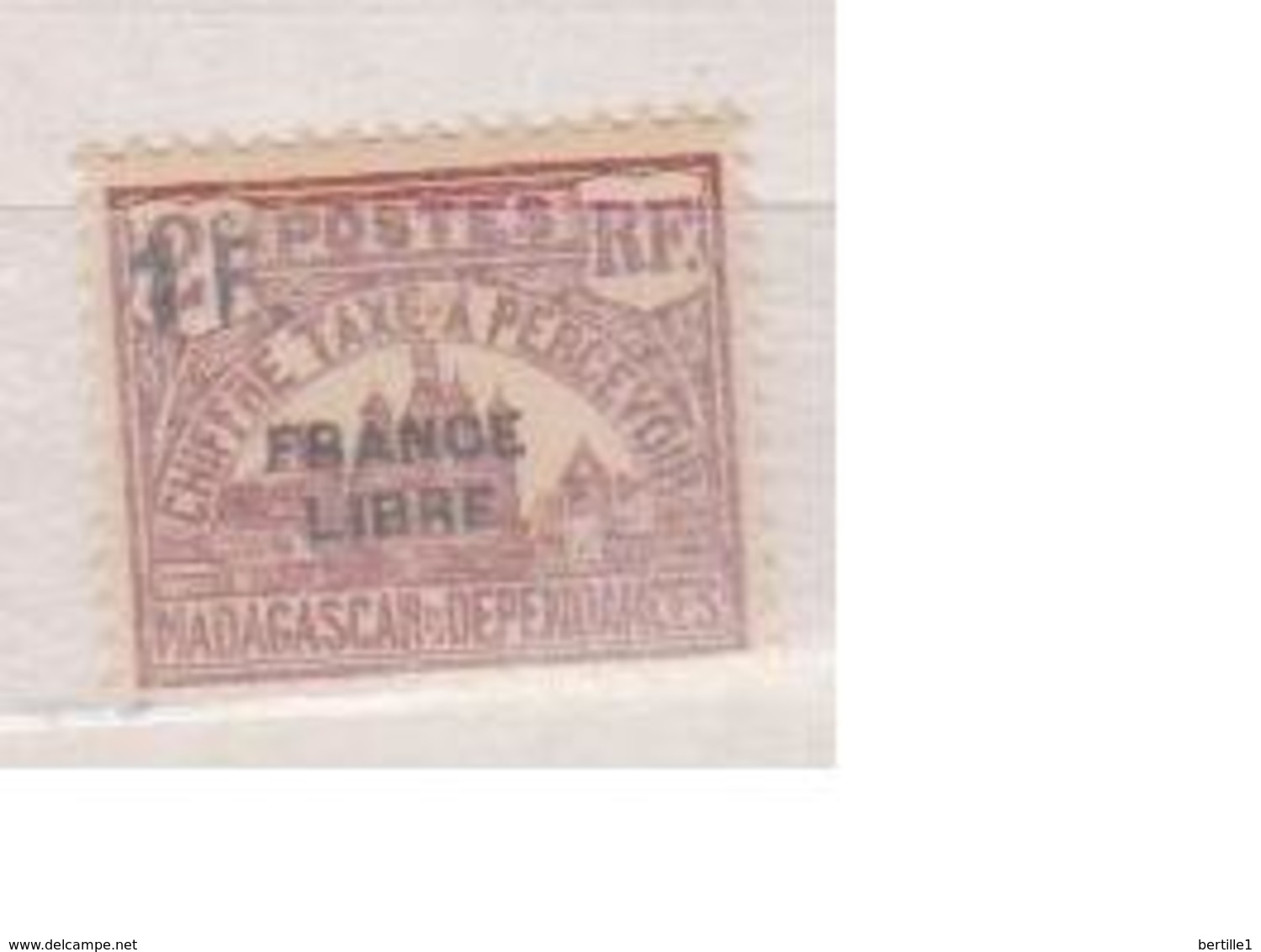 MADAGASCAR         N°  YVERT  :  TAXE   29          NEUF AVEC  CHARNIERES      (  CH  02/24 ) - Postage Due