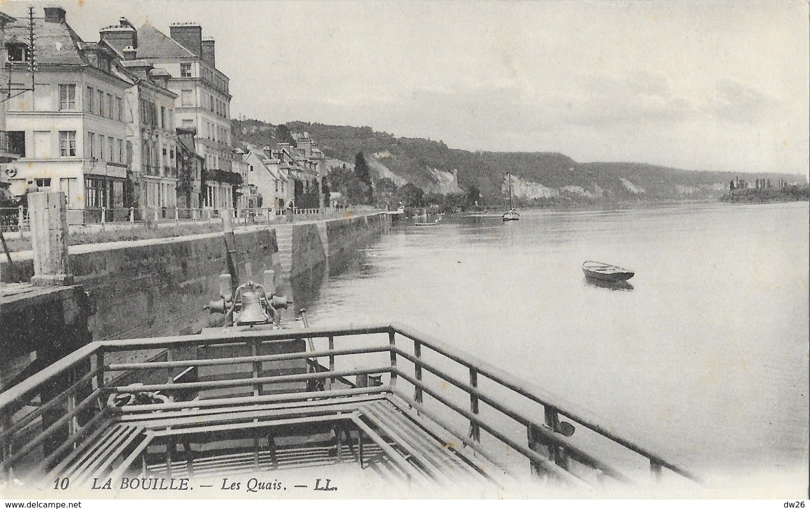 La Bouille (Seine-Inférieure) - Les Quais Sur La Seine - Carte LL N° 10 Non Circulée - La Bouille