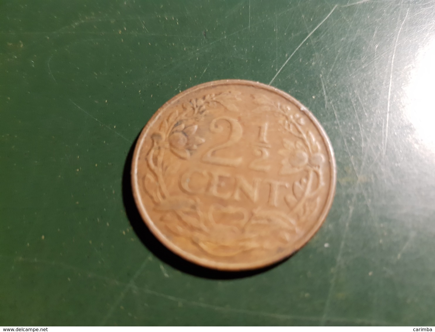 1947 2 1/2 Cents - Curacao