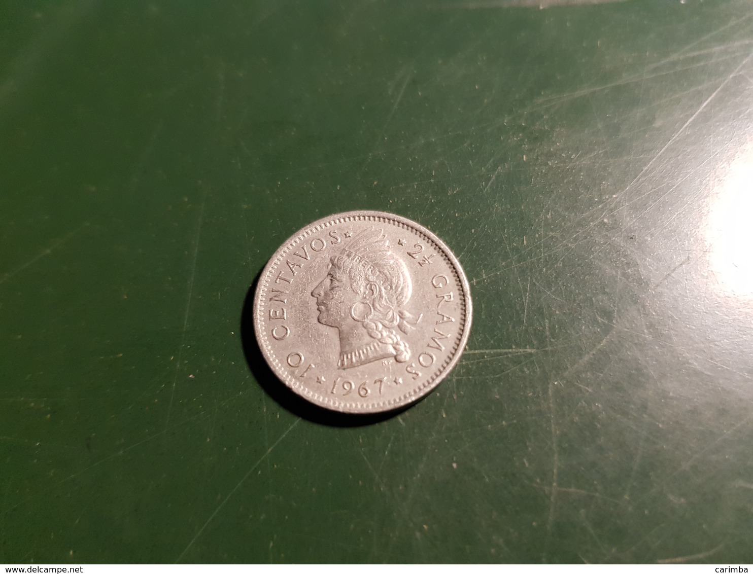 1967 10 Centavos - Dominicana