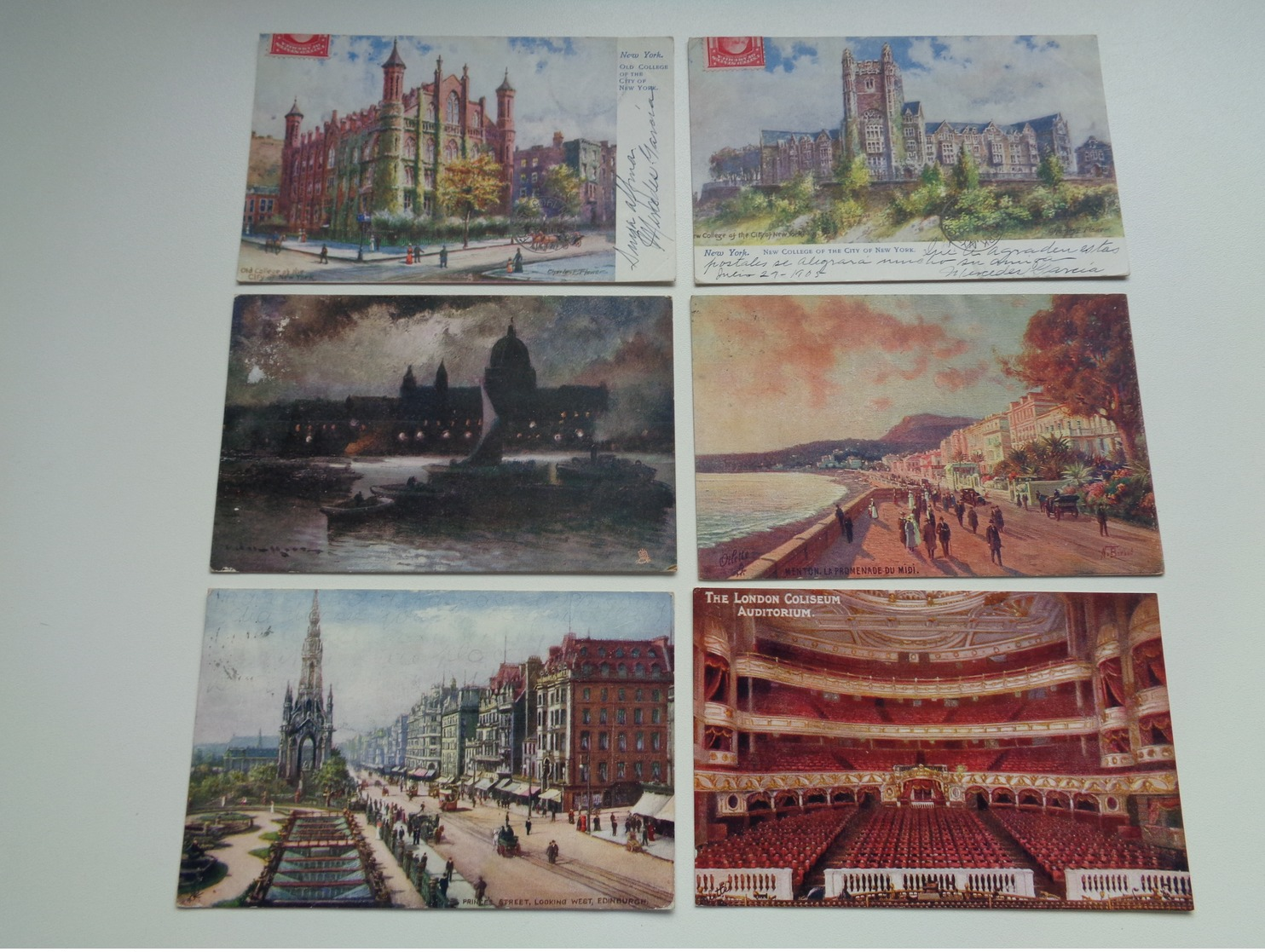 Beau lot de 60 cartes postales de fantaisie " Oilette "  Raphael Tuck & Sons    Mooi lot van 60 postkaarten fantasie