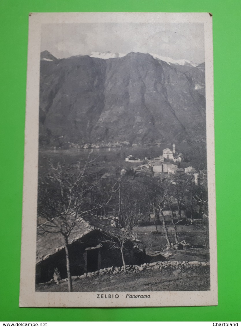 Cartolina - Zelbio - Panorama - 1946 - Como