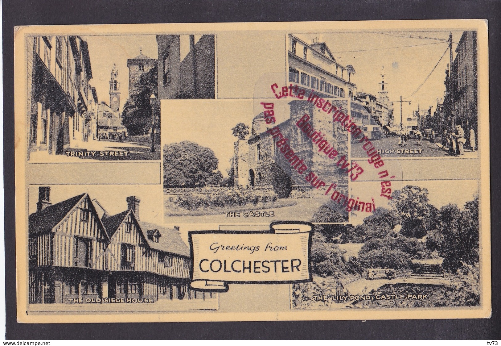 Q2288 - Greetings From COLCHESTER - Angleterre - Colchester