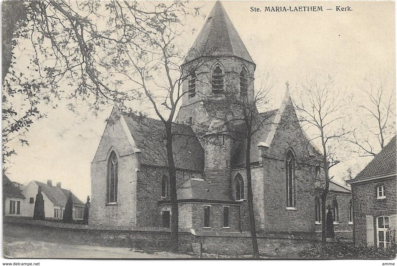 Sint-Maria-Latem  - Ste. Maria-Laethem   *  Kerk - Zwalm