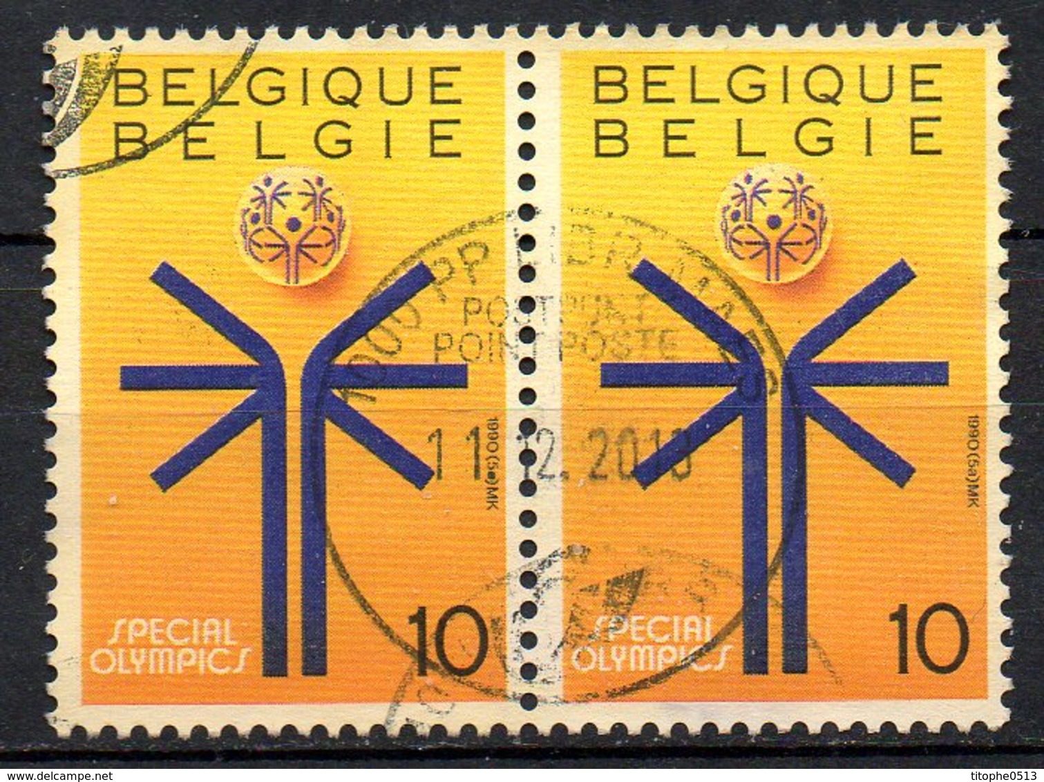 BELGIQUE. N°2361 Oblitéré De 1990. Jeux Pour Déficients Mentaux. - Handisport