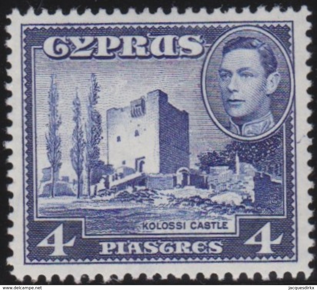 Cyprus    .    SG     .     156b      .    *       .    Mint-hinged       .   /   .     Ongebruikt - Cyprus (...-1960)