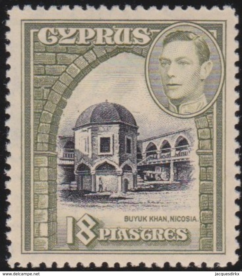 Cyprus    .    SG     .     160      .    *       .    Mint-hinged       .   /   .     Ongebruikt - Zypern (...-1960)