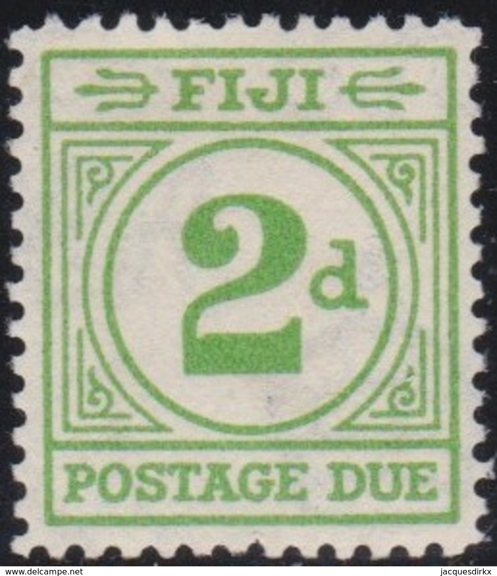 Fiji    .    SG     .   D 12       .   *      .  Mint-hinged     .   /   .    Ongebruikt - Fiji (...-1970)