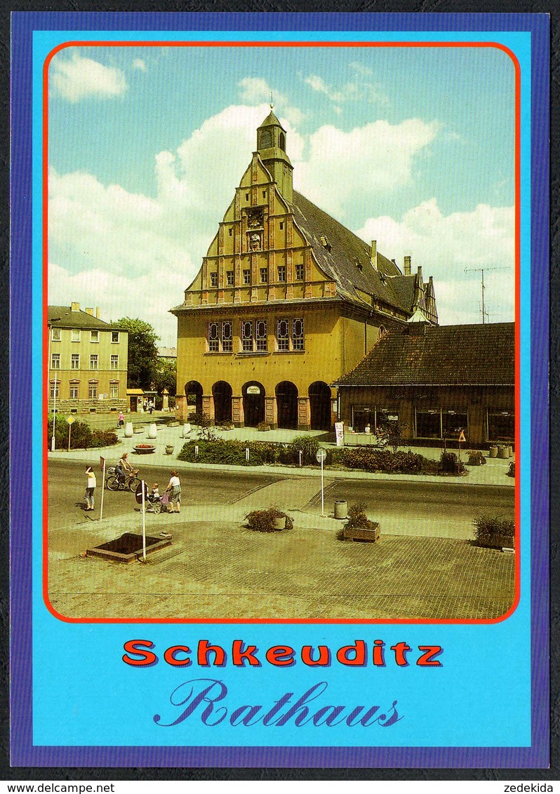 D2883 - TOP Schkeuditz Rathaus - Bild Und Heimat Reichenbach - Qualitätskarte - Schkeuditz