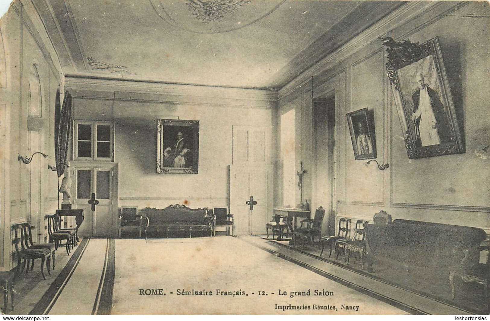 ROME SEMINAIRE FRANCAIS LE GRAND SALON - Autres & Non Classés