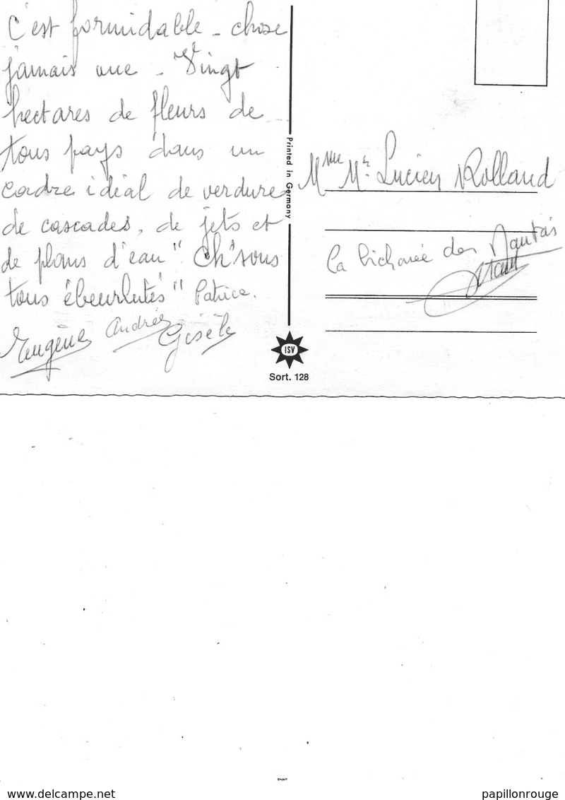 Carte Postale Floralies Internationales De Nantes, 1971. Voir Scan Du Verso. - Flowers