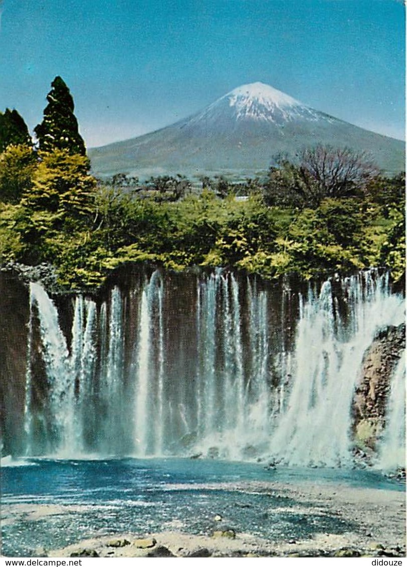 Japon - Shiraito Waterfall - Fuji-Hakone-Izu National Park - Cascades - Voir Timbre Japonais - Nippon - Voir Scans Recto - Other & Unclassified