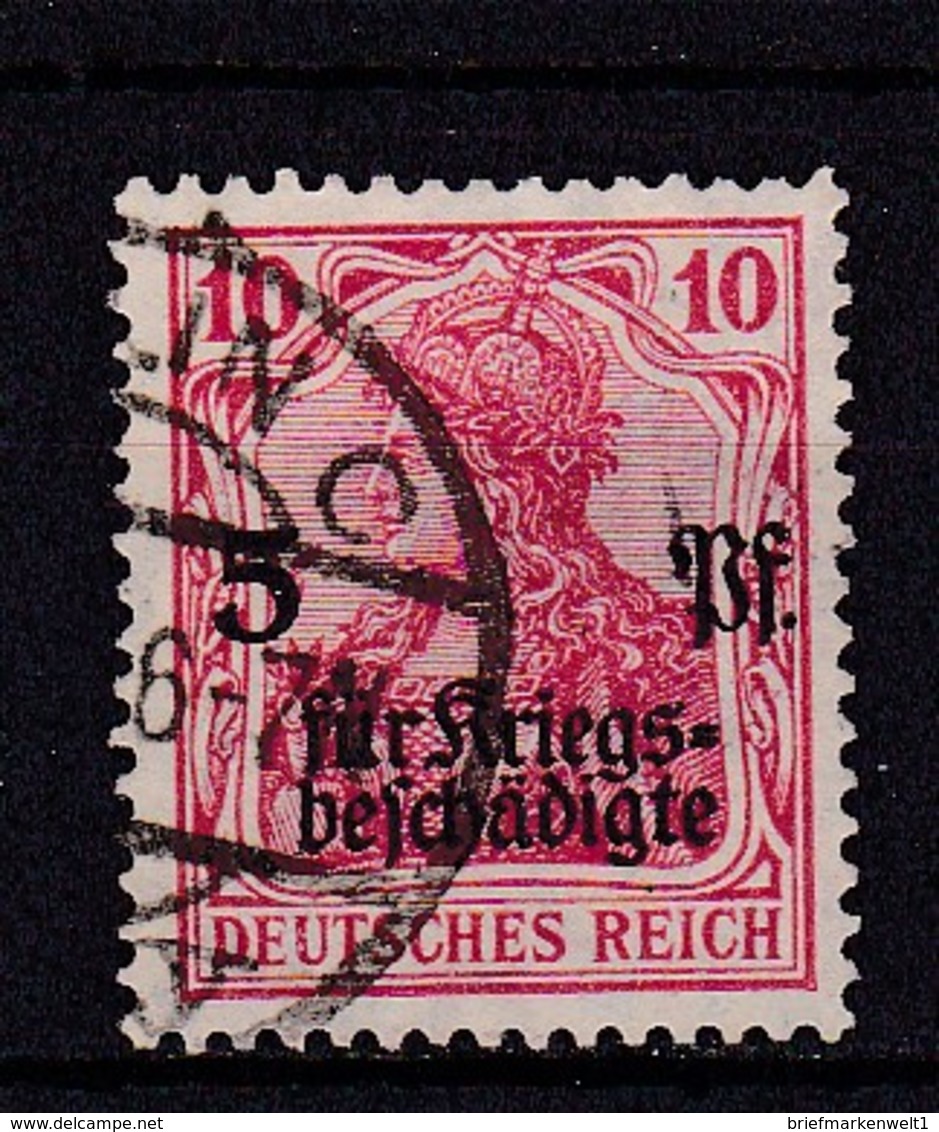 Deutsches Reich, Nr.105a, Gest. Gepr. Oechsner, BPP Mi. 190,- Euro (T 13817) - Gebraucht