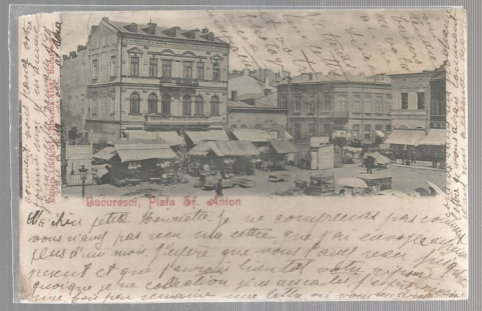 Romania 1901 Postcard Bucurest - Roumanie