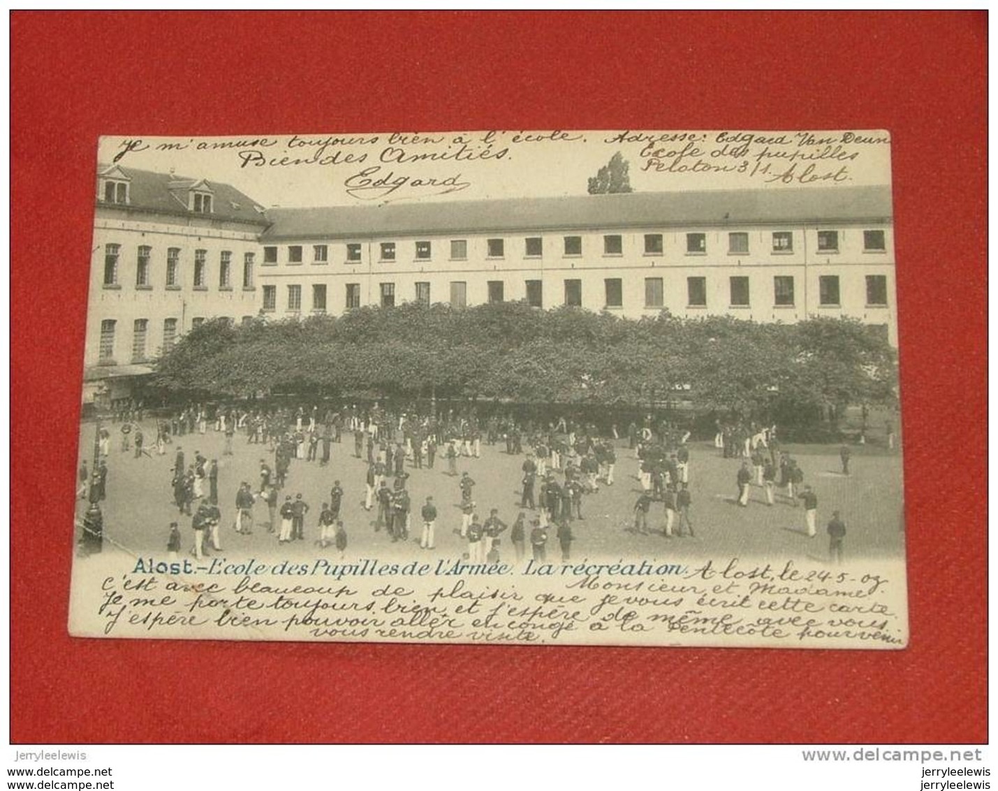 AALST - ALOST - MILITARIA - Ecole Des Pupilles De L'Armée - Récréation  - 1903  - - Aalst