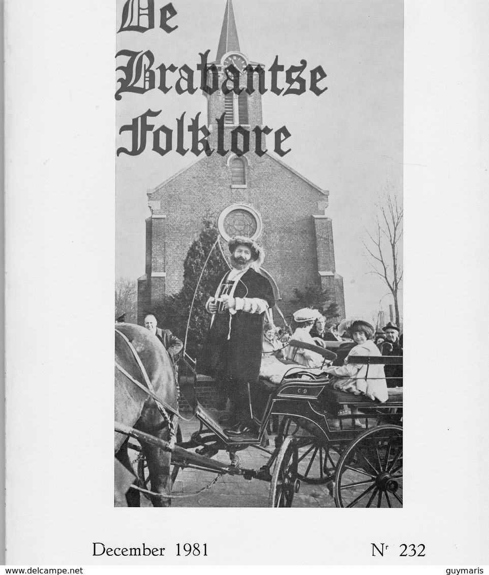 De Brabantse Folklore, nrs 184,185,194,196,204,209,212,215-216,219,220,223,232,233