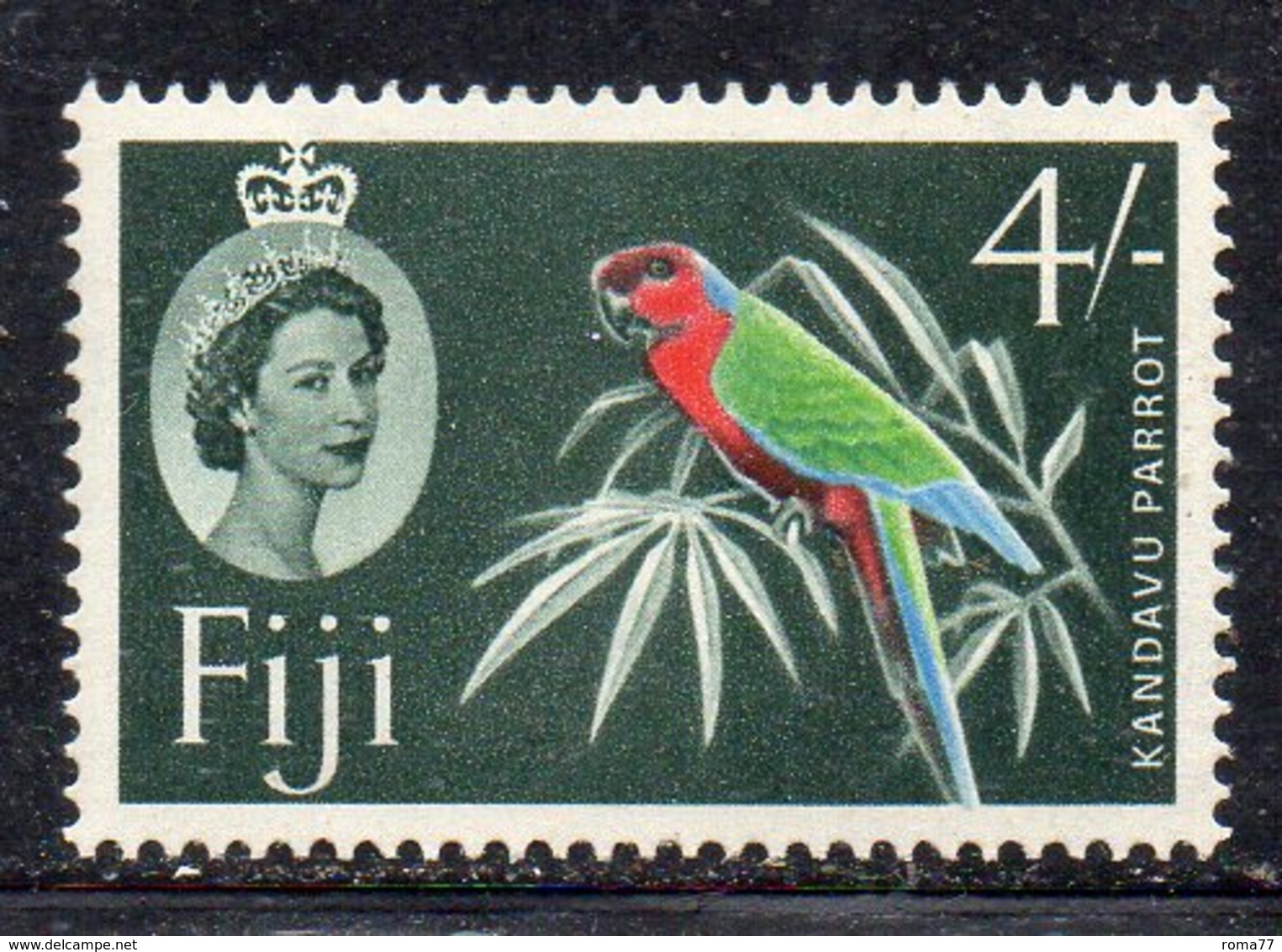 APR338 - FIJI 1961, Yvert N. 166A * Linguella   (2380A) - Fiji (...-1970)