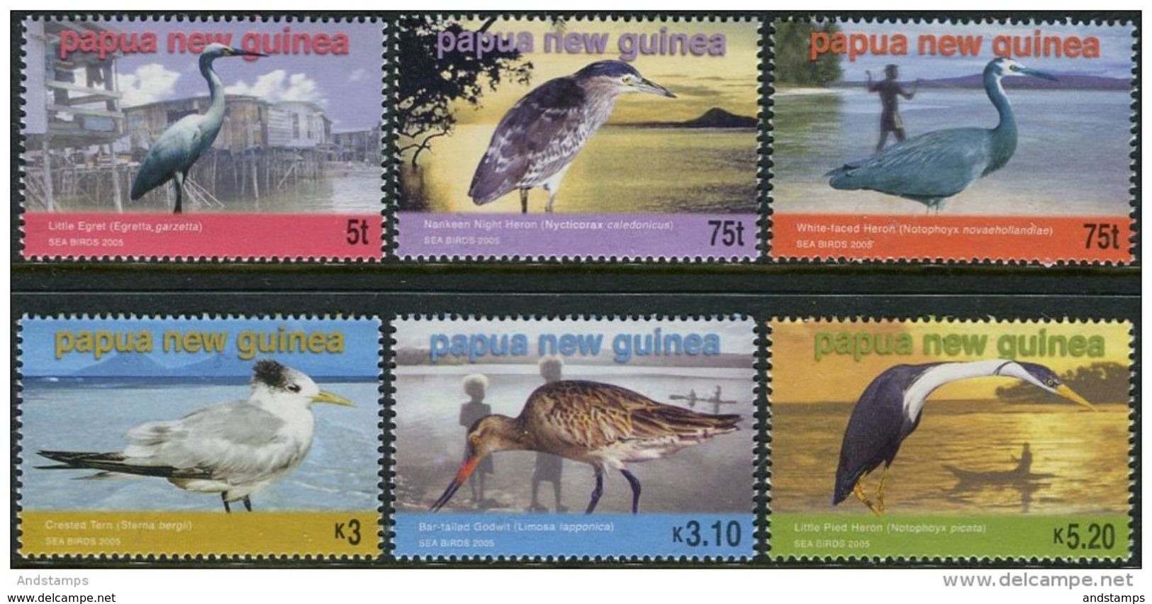 Papua New Guinea 2005. Michel #1109/14 MNH/Luxe. Birds (Ts05/B25) - Autres & Non Classés