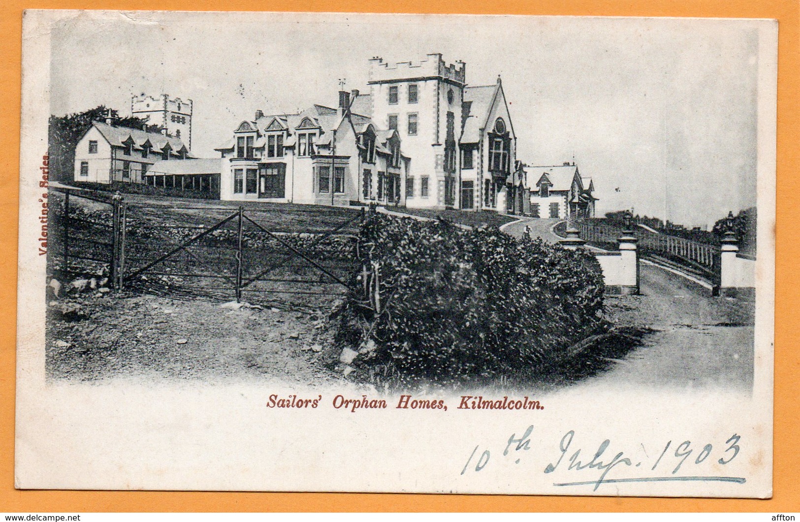 Kilmacolm UK 1903 Postcard - Renfrewshire