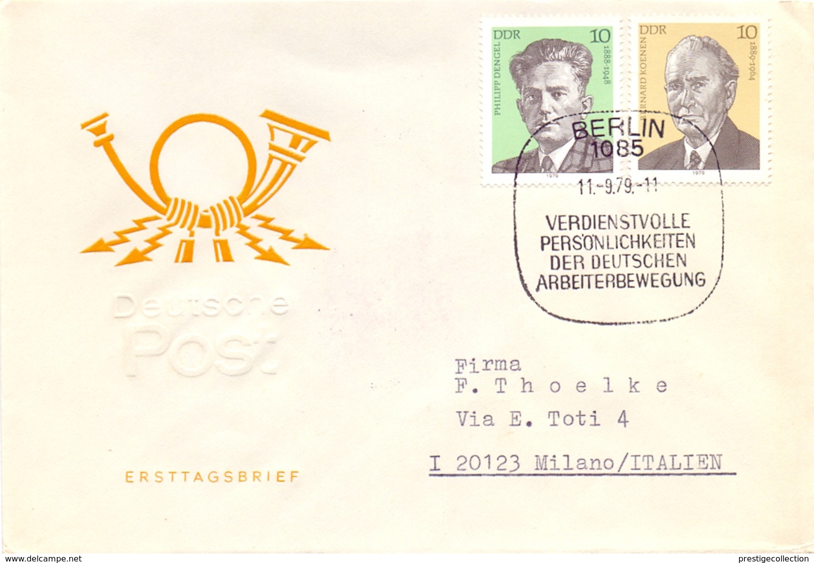 BERLIN POSTAL SERVICES 1979  (GENN200585) - Handicap