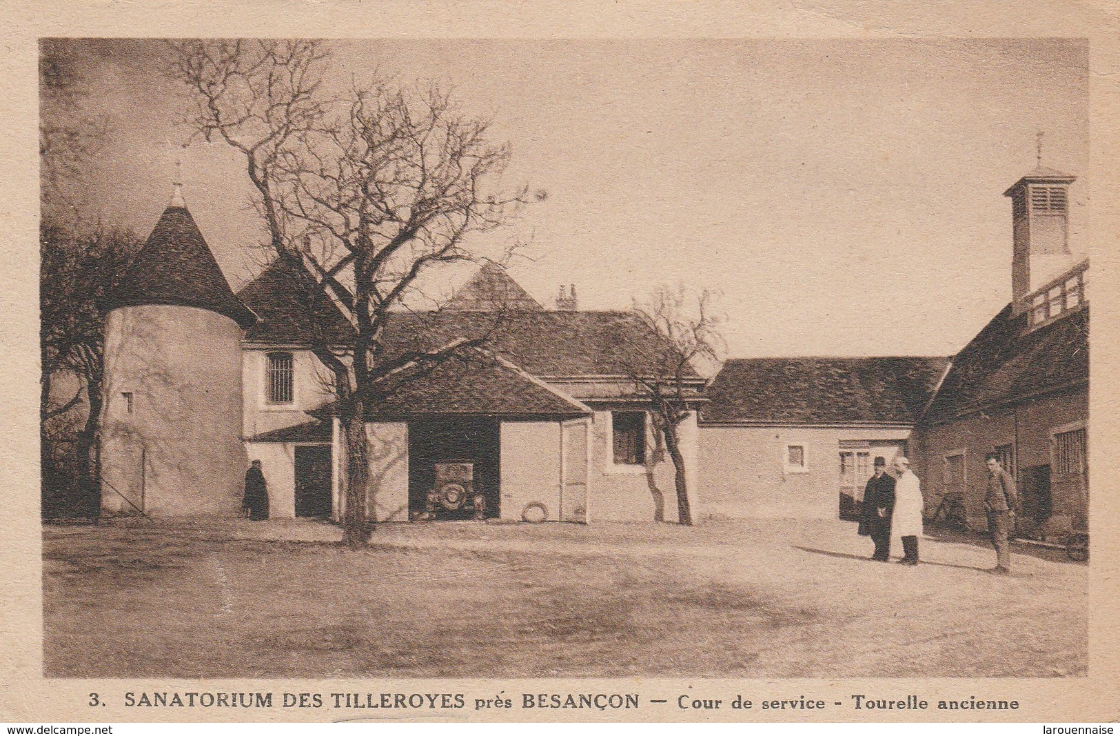 25 - BESANCON - Sanatorium Des Tilleroyes - Cour De Service - Tourelle Ancienne - Besancon