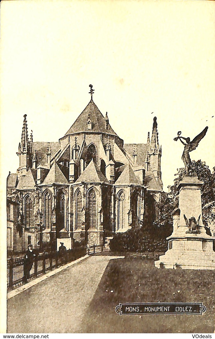 CPA - Belgique - Mons - Monument Dolez - Mons