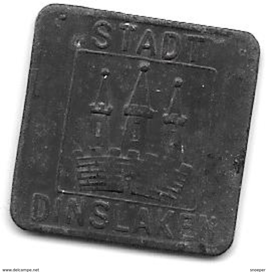 Notgeld Dinslaken 25 Pfennig 1919 Zn 2904.5 / F 99.4 - Autres & Non Classés