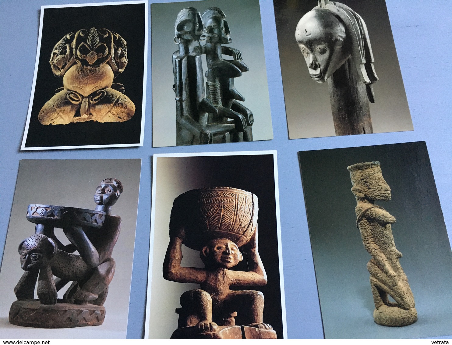 Arts Africains : 9 Cartes Postales : Dogon, Mali - Cameroun -Zaïre - Gabon - Altri & Non Classificati