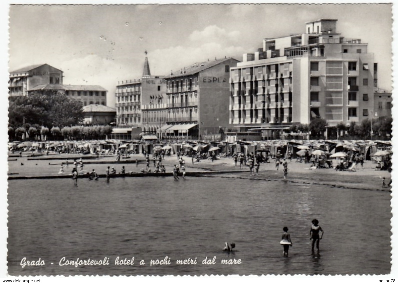 GRADO - CONFORTEVOLI HOTEL A POCHI PASSI DAL MARE - GORIZIA - 1958 - Gorizia