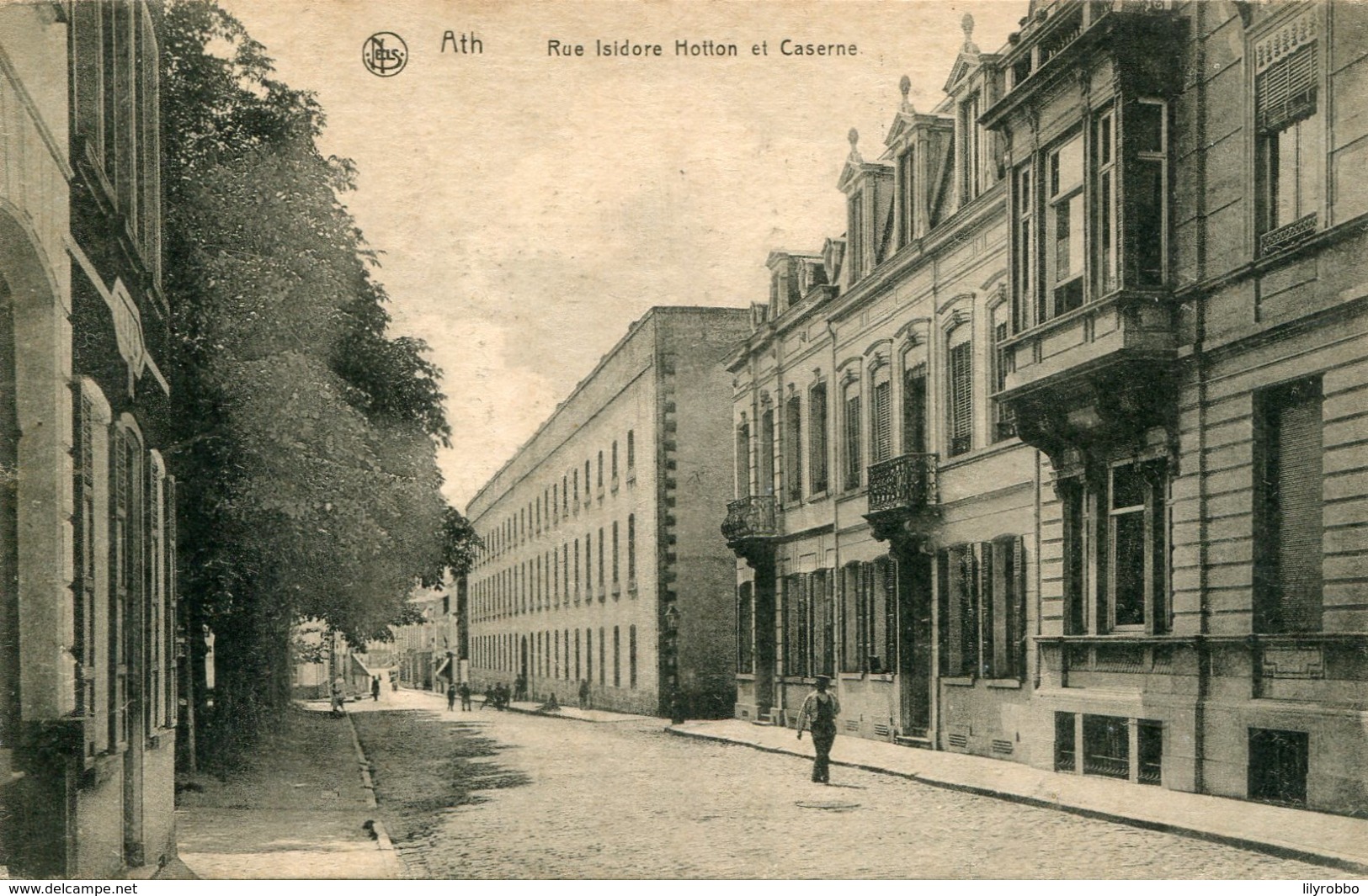 BELGIUM - Ath.  Rue Lsidore Hotton Et Caserne - Ath