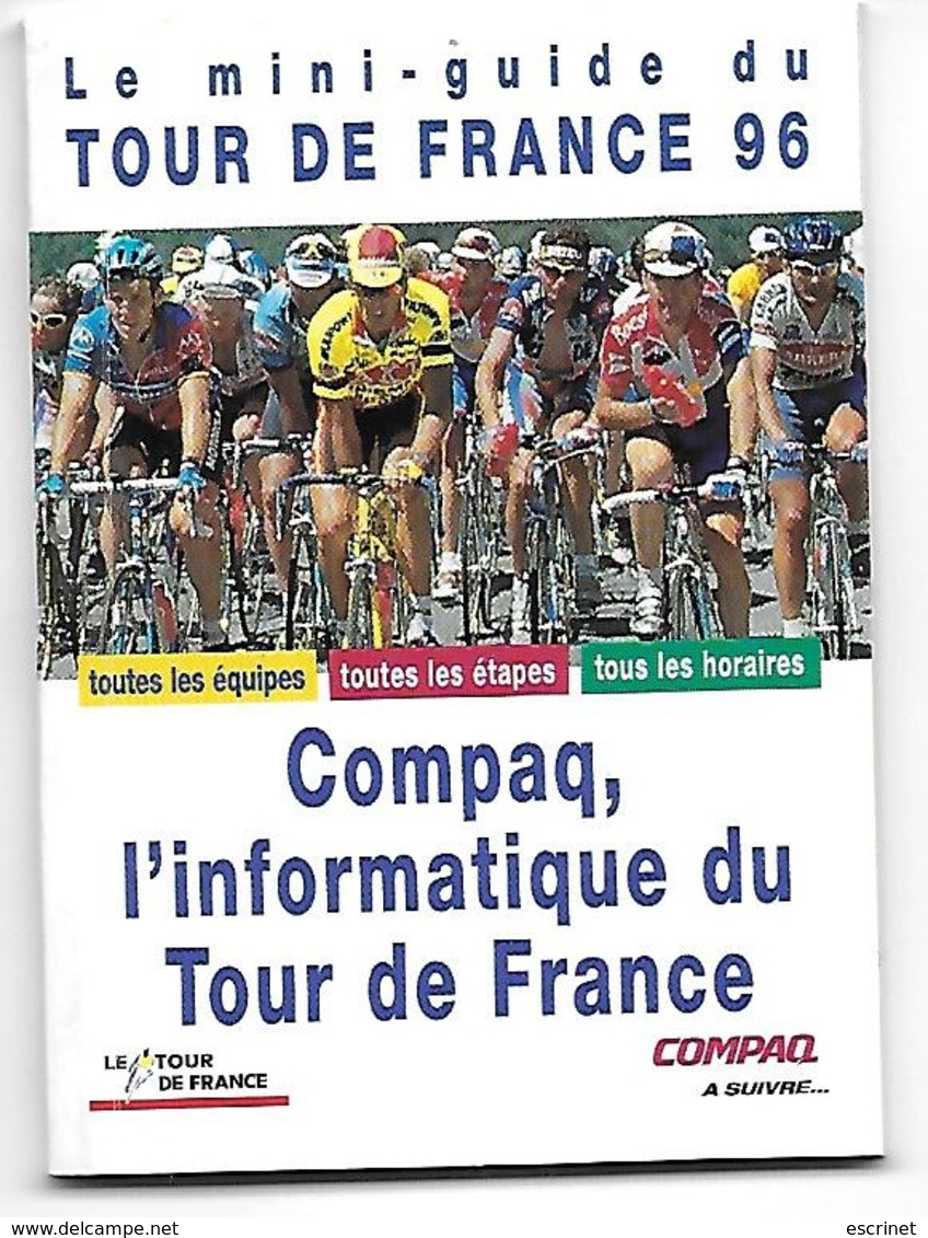 Tour De France - Mini Guide 1996 - Cycling