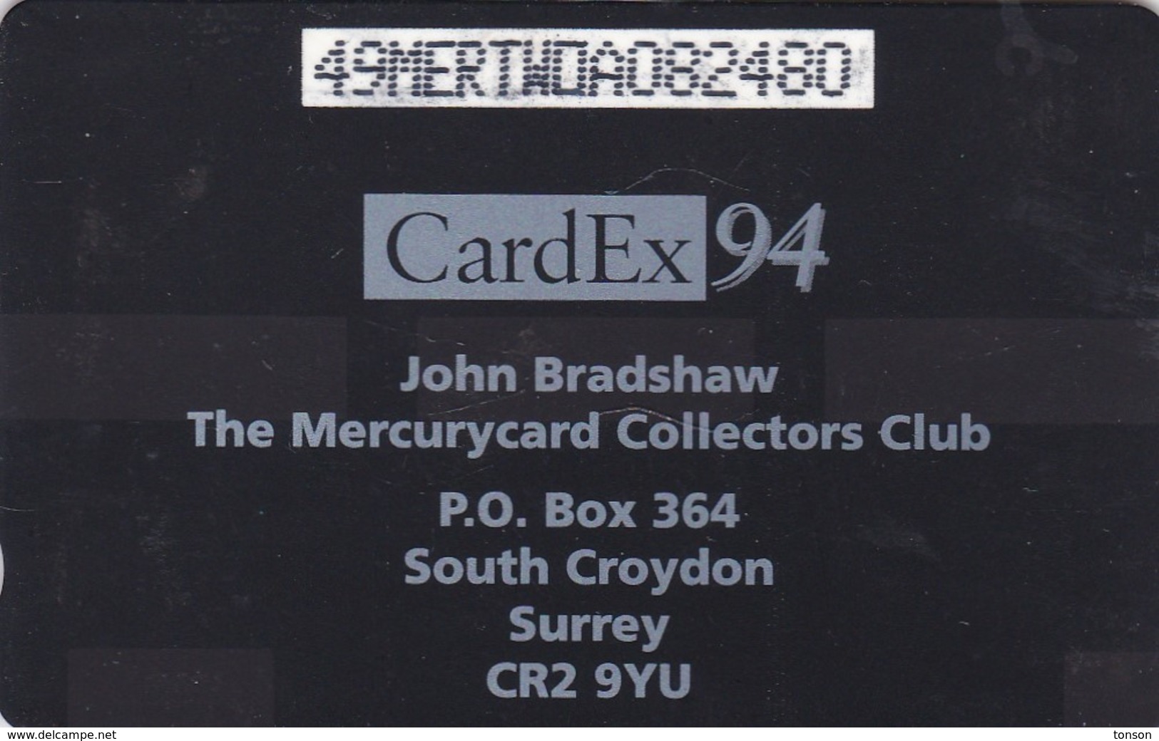 Mercury, MER639, CardEx | Locomotives, Crossover, Train, Unused, Only 2000 Issued, 2 Scans.   49MERTWOA/WC - [ 4] Mercury Communications & Paytelco