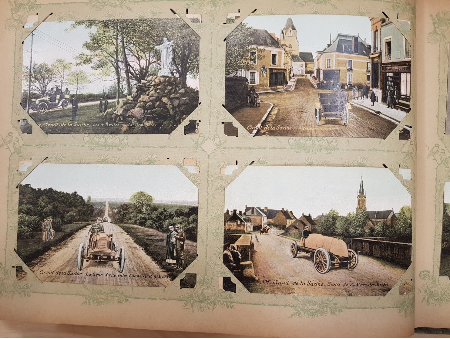 1 Album de 512 CPA France - Aviation - Trains - Hippisme - Costumes - Germaine Bouret - Circuit de la Sarthe etc...