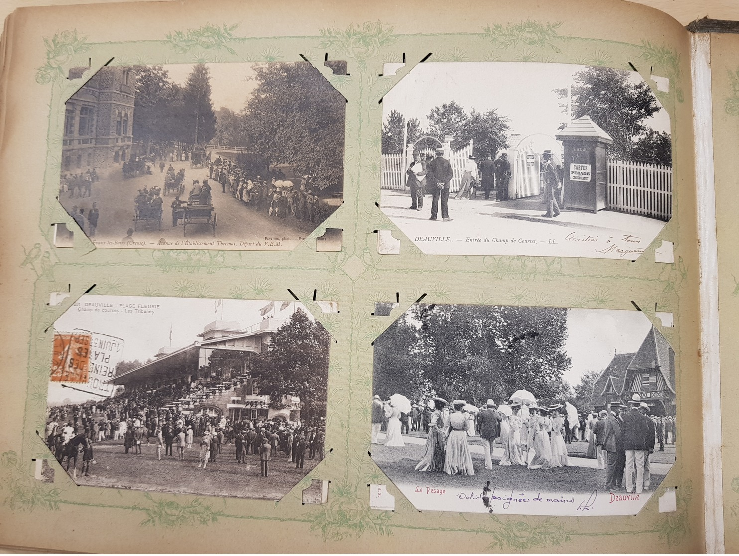 1 Album de 512 CPA France - Aviation - Trains - Hippisme - Costumes - Germaine Bouret - Circuit de la Sarthe etc...